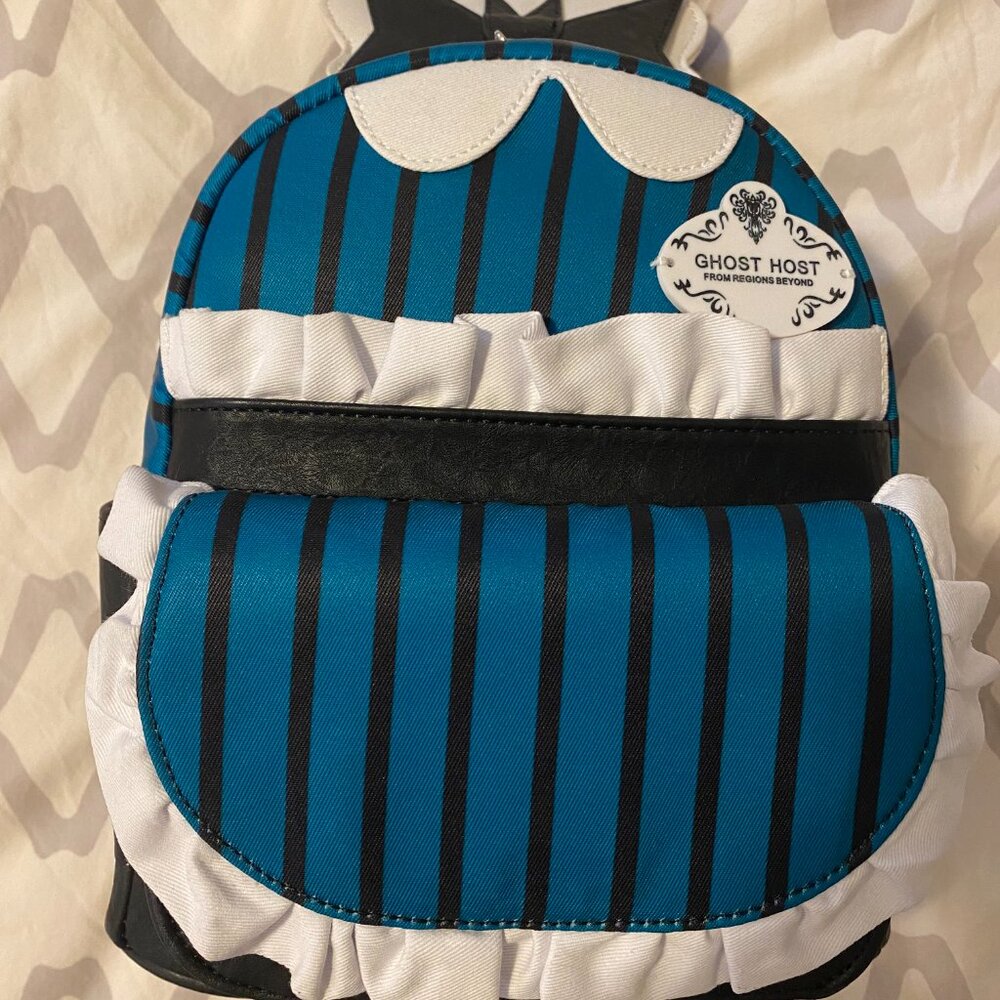 The Haunted Mansion Ghost Host Mini Backpack by Loungefly - Picture 1 of 4